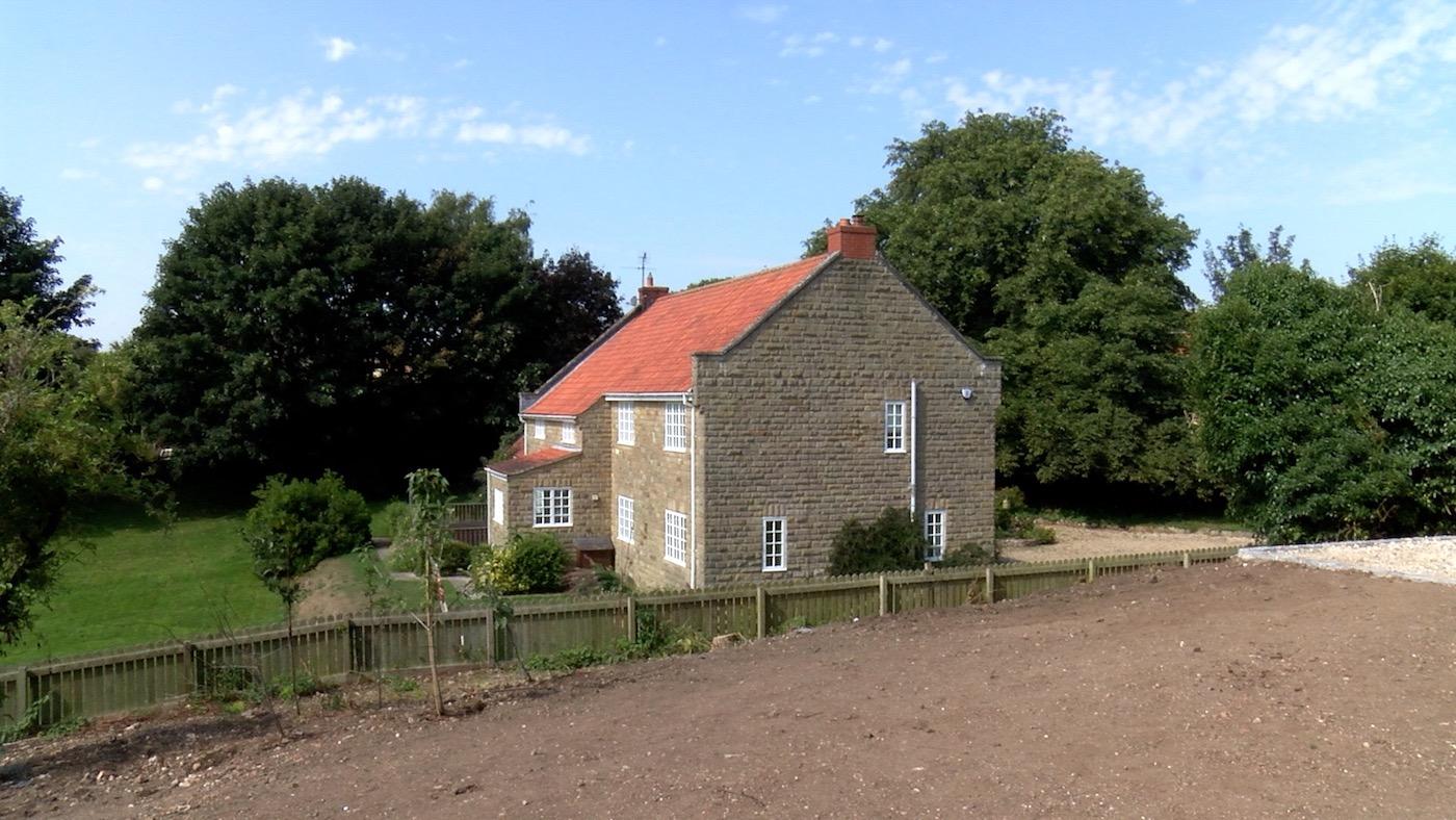 Exposed house